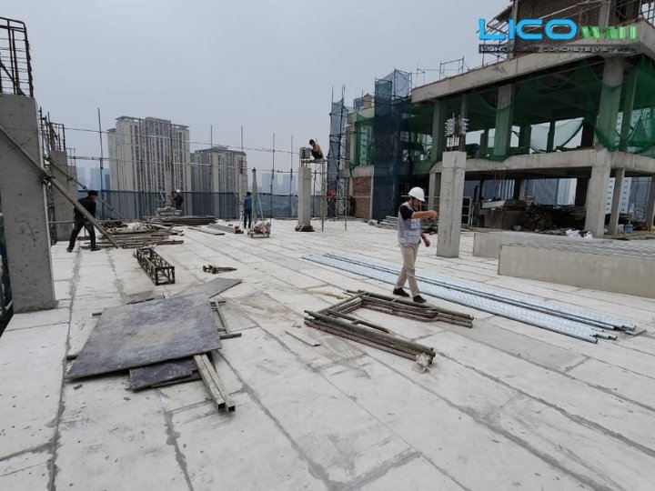 Mái bê tông nhẹ