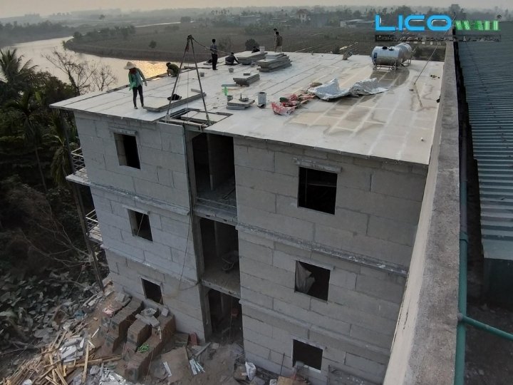 Mái bê tông nhẹ