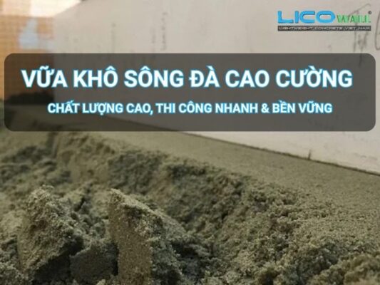 Vữa khô sông đà Cao Cường