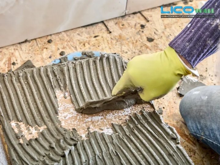 Thông số vữa khô sông đà Cao Cường